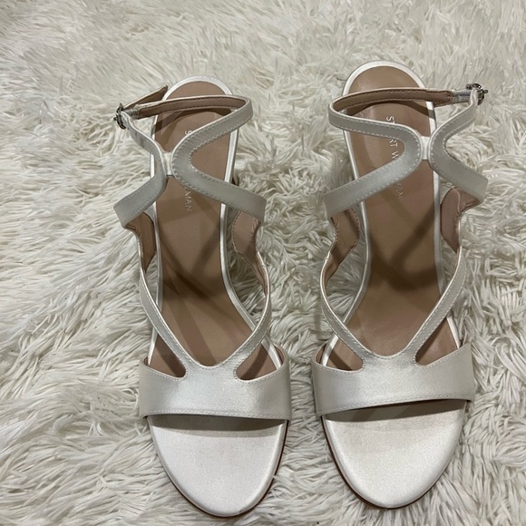 STUART WEITZMAN Mariposa Ankle Strap Sandal Size 9.5 - NEW - Picture 2 of 9